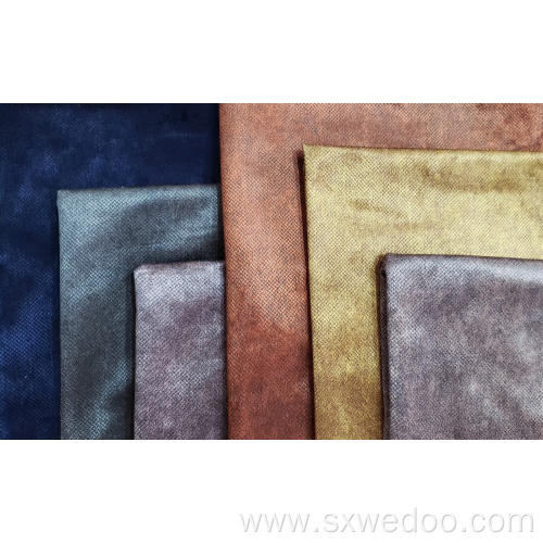 Knitted Embossed Polyester Velvet Fabric for Sofa Cover